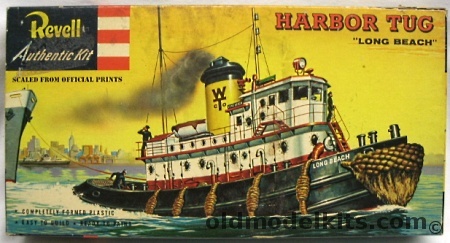 Revell 1/108 Harbor Tug Long  Beach , H314-129 plastic model kit